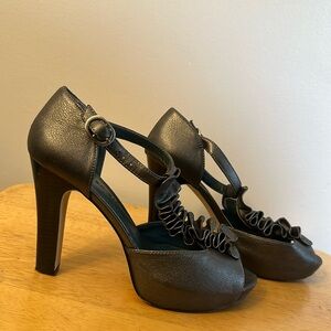 Madden Girl Serta Opened Toed Heel